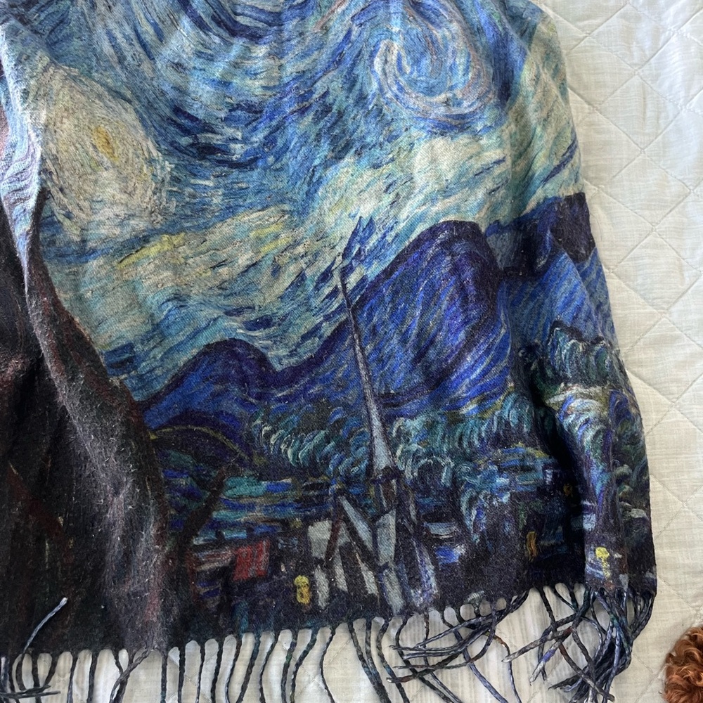 Starry Night Inspired Scarf
